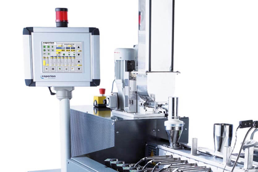 Coperion Doppelschneckenextruder ZSK18 MEGAlab Steuerung