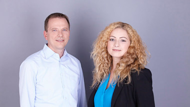 Coperion Frank Mack und Marina Matta