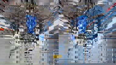 Coperion plastics processing plant