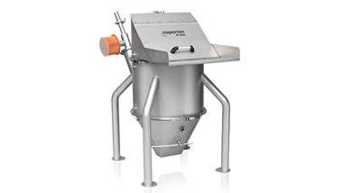 Coperion K-Tron Sackentleerer in hygienischer Ausführung
