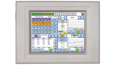 Coperion K-Tron K-Vision Line Controller with touch screen
