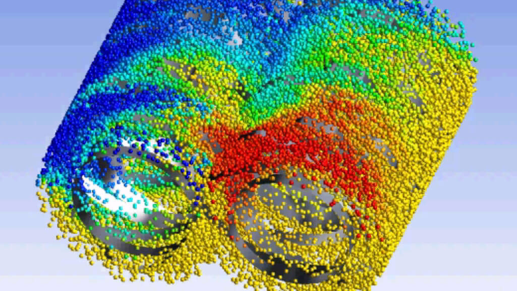 Coperion Transient multiphase simulations