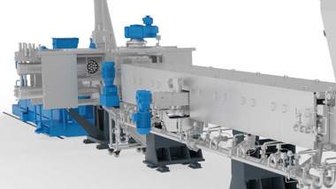 Coperion ZSK MEGAcompounder mit Seitenentgasung