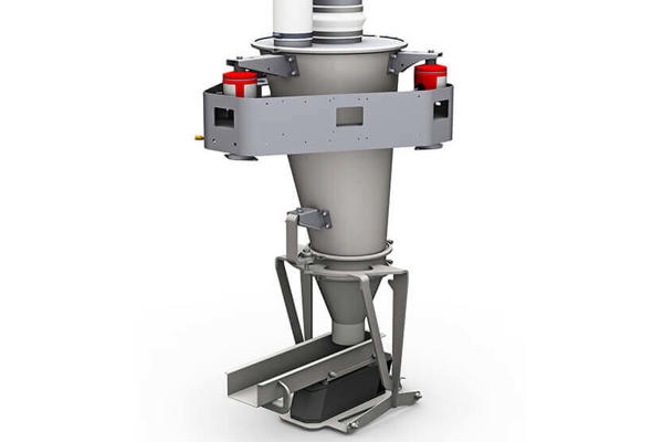 K3-ML-V200 Vibrationsdosierer auf 3-Punkt SFT-Lastzellensystem