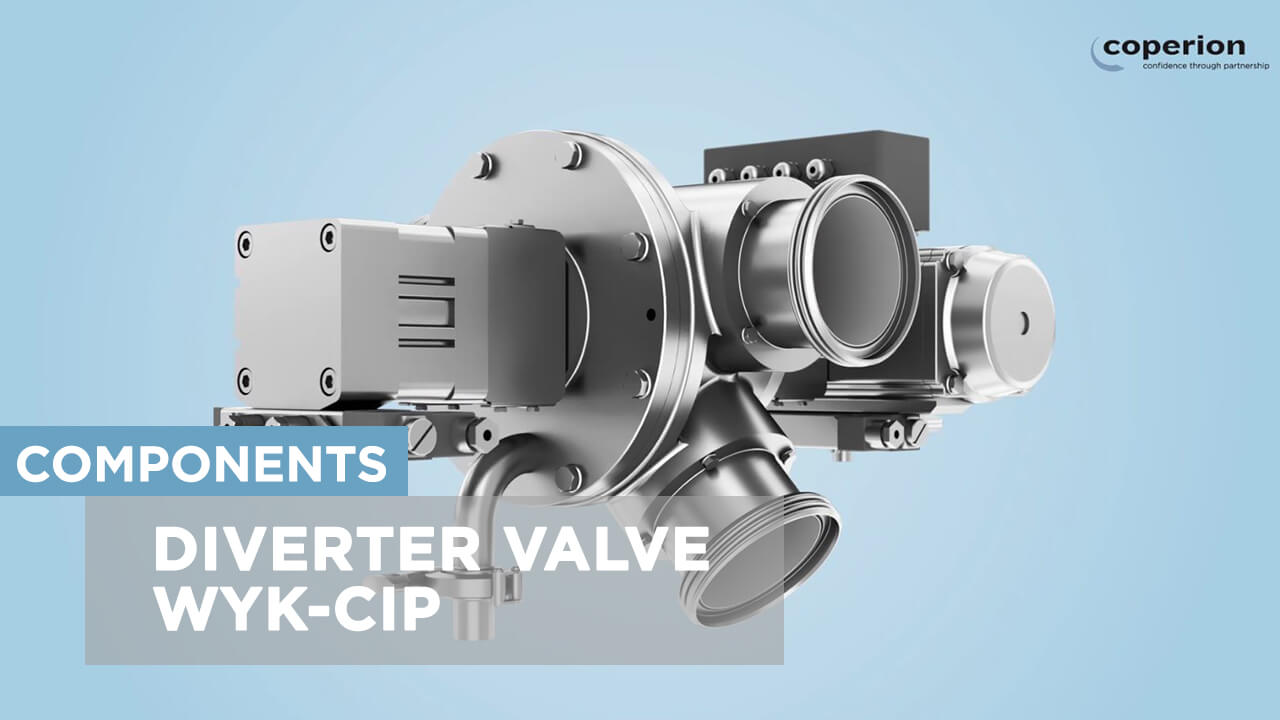 Coperion WYK-CIP Diverter Valve