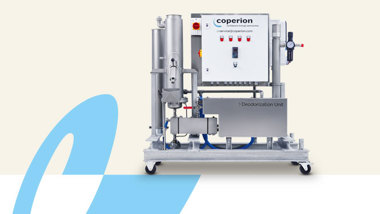 Coperion Plastics Recycling Deodorization Unit
