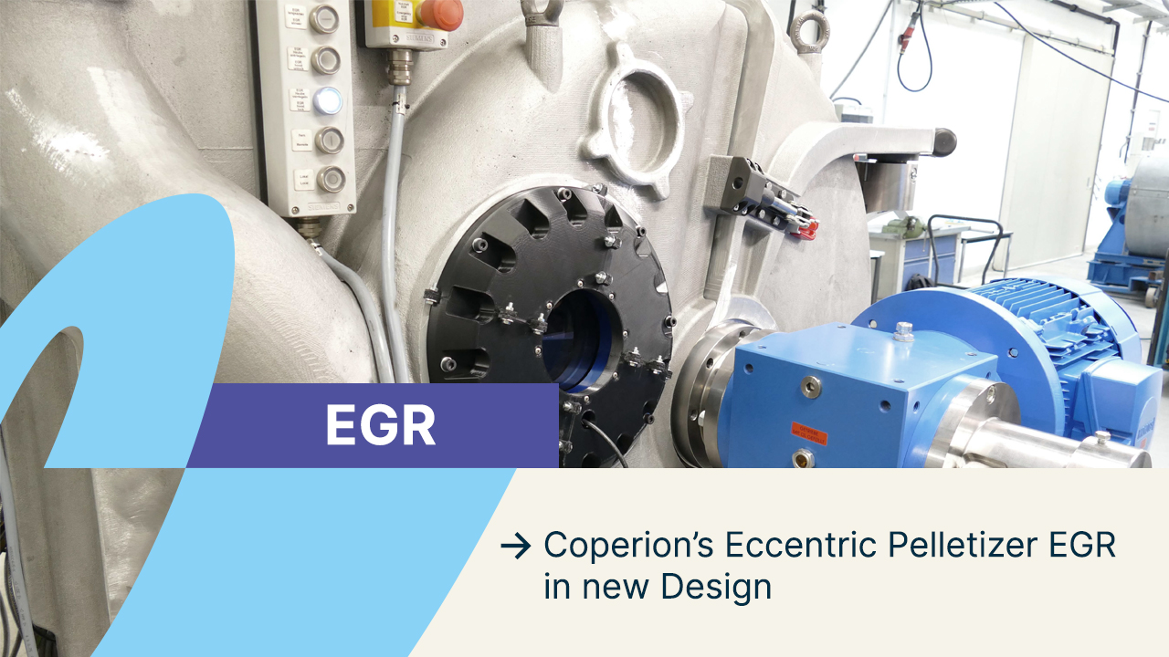Exzentrische Granulierung EGR von Coperion