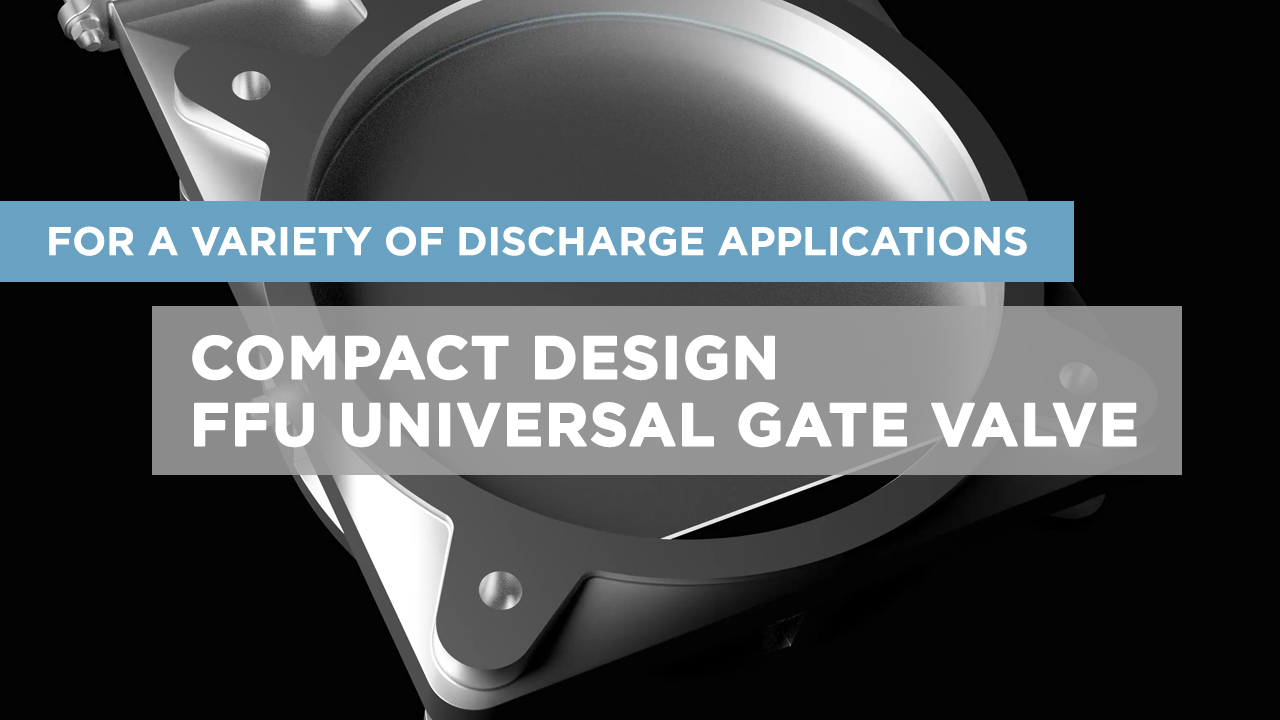 Coperion Compact Design FFU Universal Gate Valve